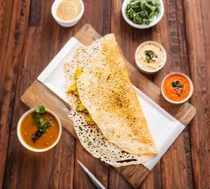 Cheese Rava Masala Dosa
