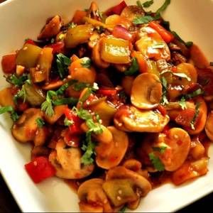 Mushroom Chilli