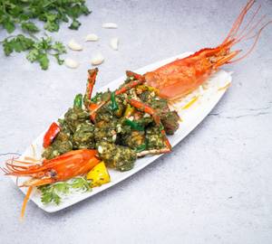 Prawns chilli garlic