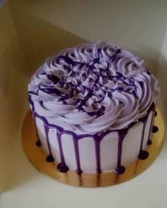 Blueberry Vanilla Sponge Cake (1lb/550gms)