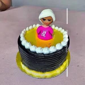 Barby doll cake