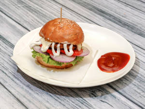 Cheese Tiramisu Burger