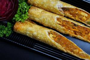 Chicken Spring Roll Thai Style Dry