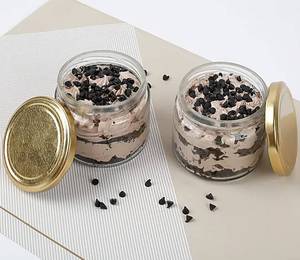 Choco chip jar cake