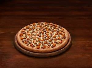 Kadhai chicken pizza