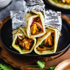Cheese Kathi Chicken Roll