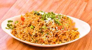 Veg Pulao with Raita