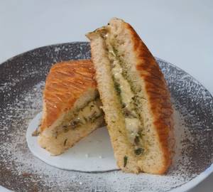 Mushroom Melt Panini + French Fries