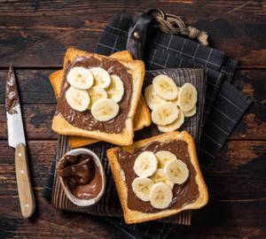 Chocolate Banana Nuts Sandwich