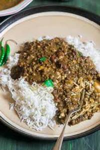 Urad Rajma Dal With Chawal