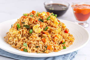 Chicken Egg Manchurian Rice