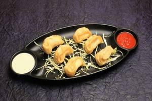 Veg Cheese Momos [6pcs]