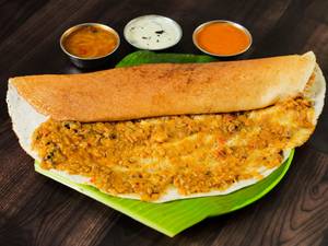 Mushroom Masala Dosa