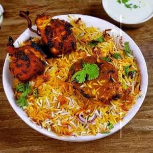 Chicken Banjara Kabab Biryani  								