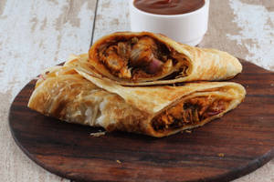 Chicken Bhurji Roll