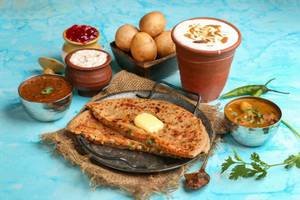 Aloo Paratha Desi Ghee