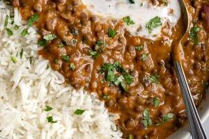 Dal Makhni with Rice