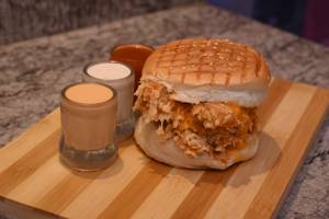Grilled Crispy Chicken Burger (Thigh Boneless)