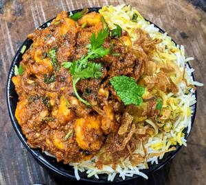 Prawns Biryani [ Mini ]