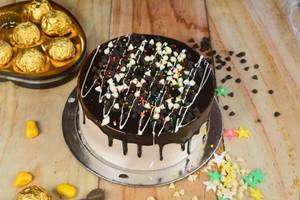 Eggless Chocochip Cake