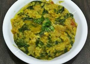 Palak Dal Khichdi