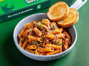 Jain Arrabbiata Pasta