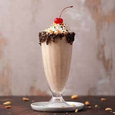 Crunchy peanut butter thick shake                                                                                                                                 