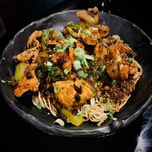 Pan Fried Noodles - Shrimp