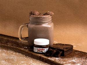 Brownie Nutella Milkshake
