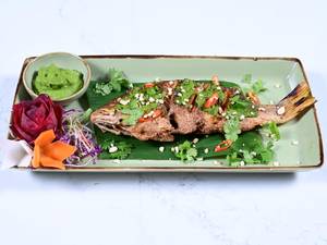 Vietnamese Whole Grilled Red Snapper