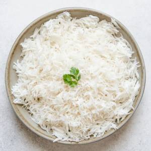 Plain rice