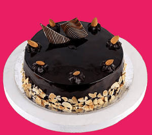 Roasted Almond Chocolate Cake