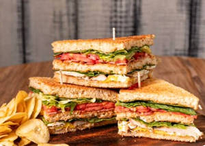 Veg Club Sandwich