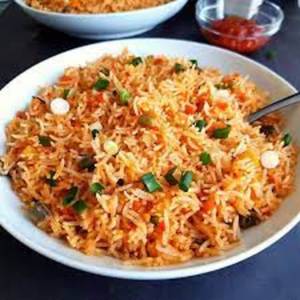 Veg schezwan rice