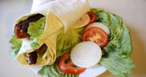 Mutton Seekh Roll