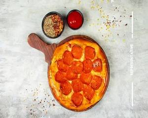 Chicken Pepperoni Pizza