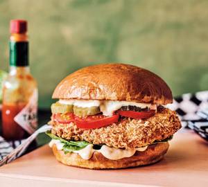 Chicken Tikka Burger