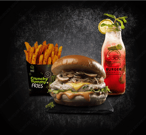 Chicken Burger Combo