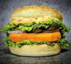 Crunchy Paneer Burger