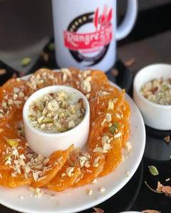 Kesari Jalebi With Rabri
