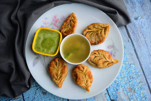 Chicken Butter Fry Momo (5 Pcs)