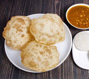 Chole Puri + Idli