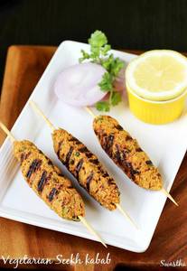 Veg Seekh Kabab 