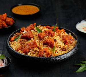 Ghee Chicken 65 Biryani