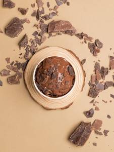 Rocky Road Chocolate Ice Cream Scoop