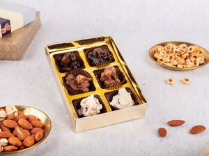 Six Pcs Chocolate Cluster Gift Box.