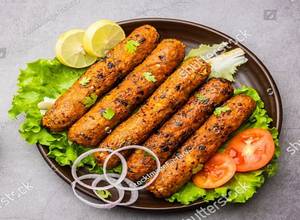 Veg Hariyali Seekh Kebab 6 Piece