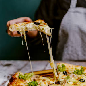 12" The White Pie Veg Pizza