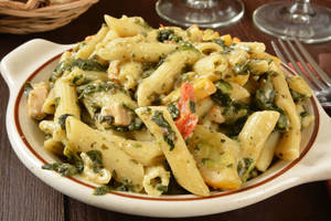 Penne Pasta Florentine