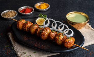 Mushroom Tikka (dry)